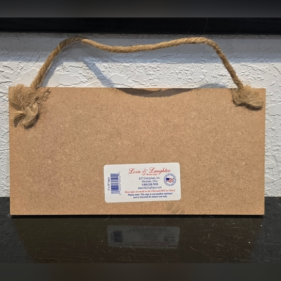 *3/$20 Chihuahua "Love is being owned by a..." Dog Hanging Sign Gift Wall Decor - Picture 2 of 2